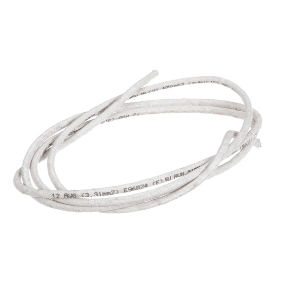 (image for) BKI (Barbeque King) W0025 WIRE, #12 WHITE HI TEMP RESIS